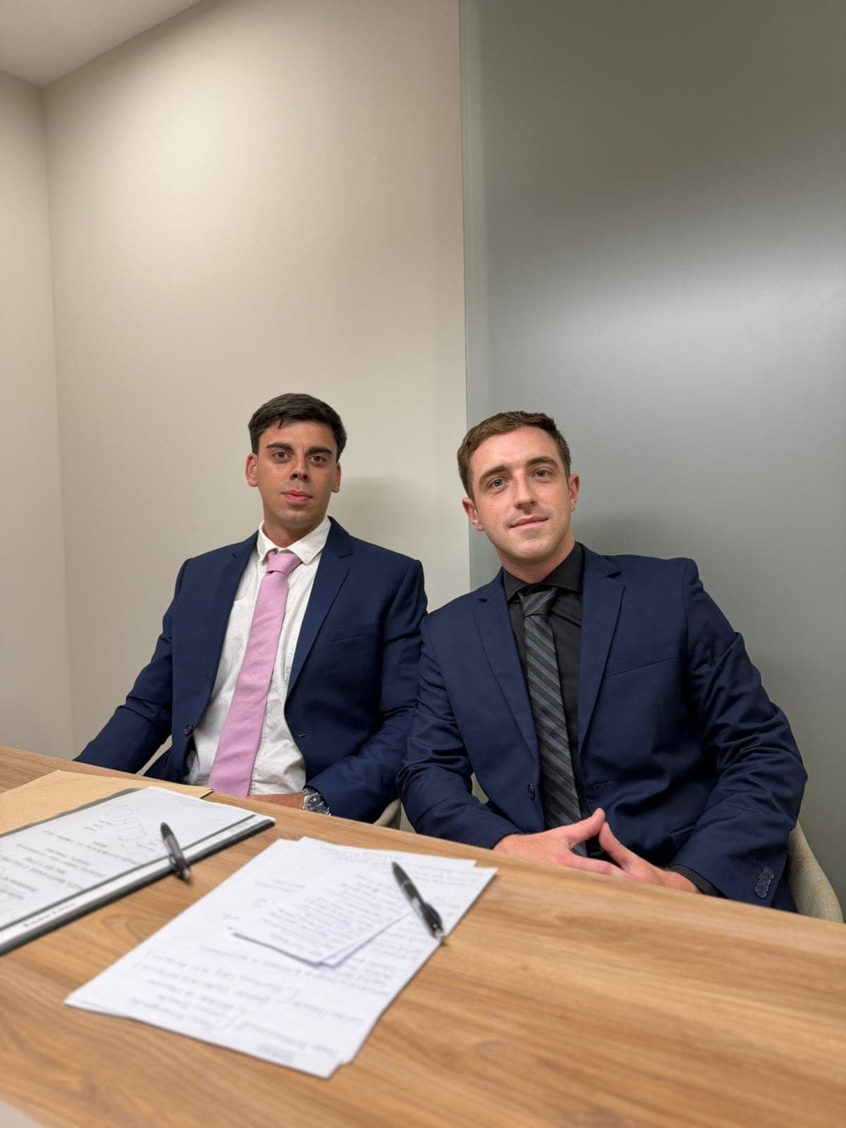 Juan Rafael Lerda y Valentín Simoni, abogados de Lerda Simoni & Asociados